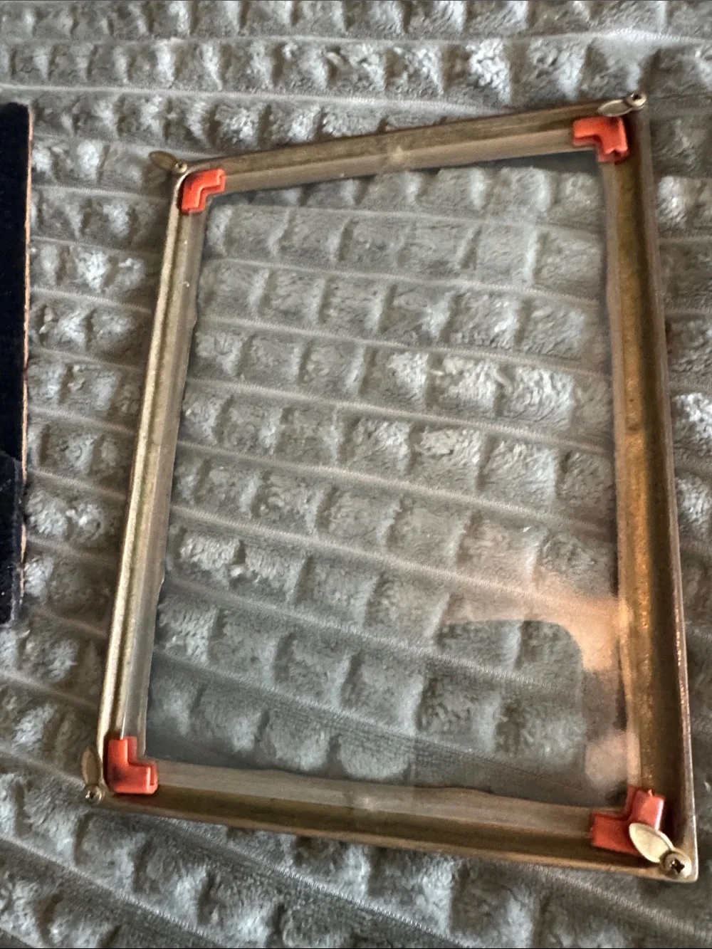 Brass Bamboo-Style Metallic Picture Frame